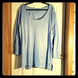 Roaman's long sleeve shirt plus size